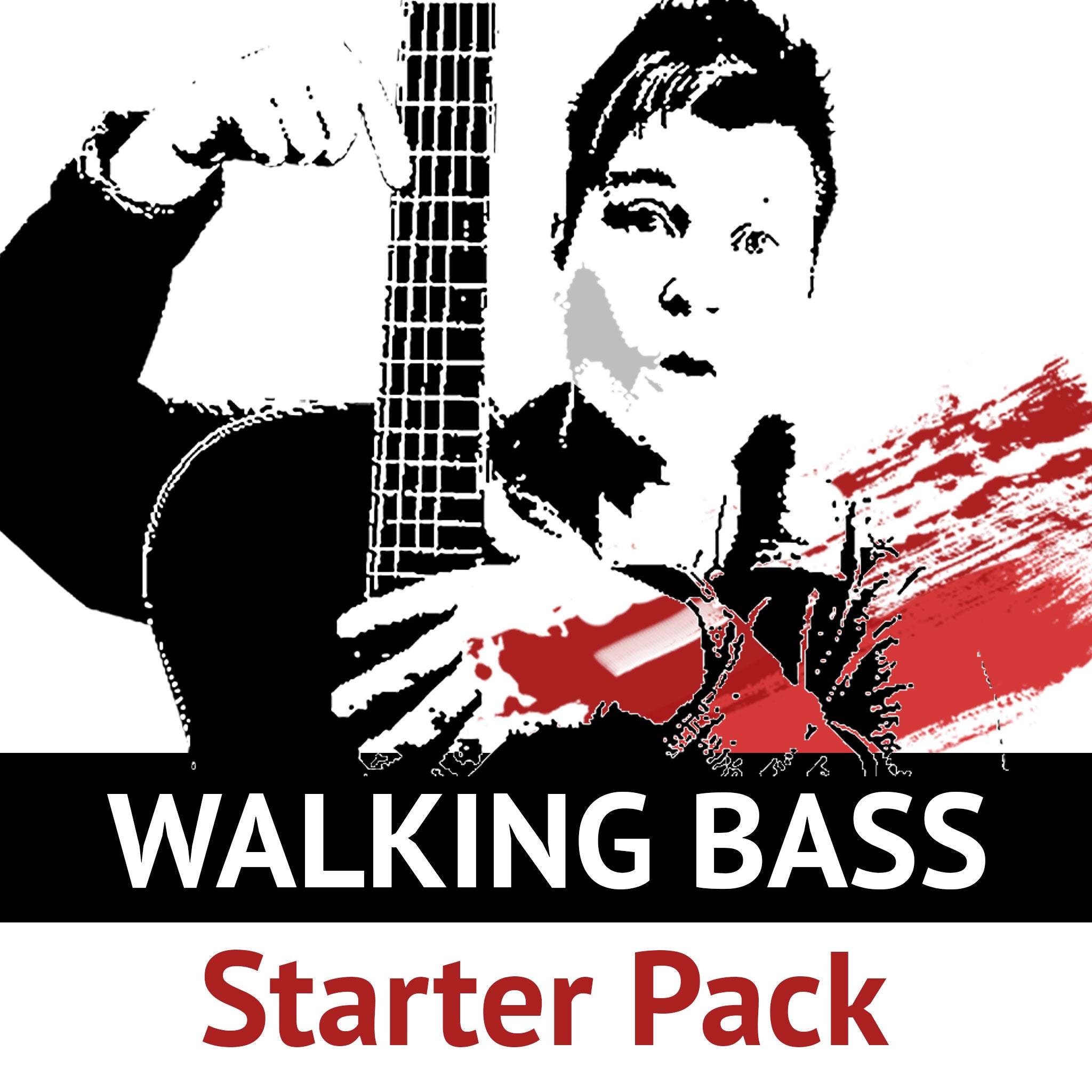Walking Bass Starter Pack (Walking Bass for jazz guitar)