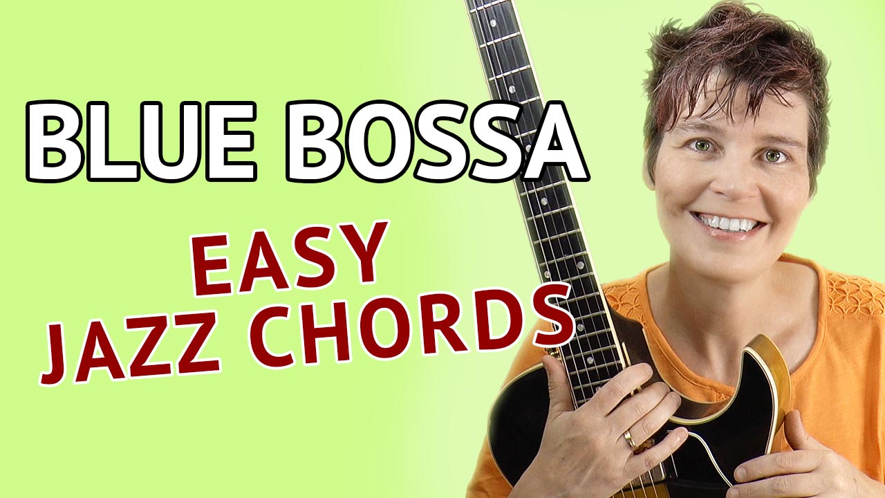 Blue Bossa Easy Jazz Guitar Chords Lesson