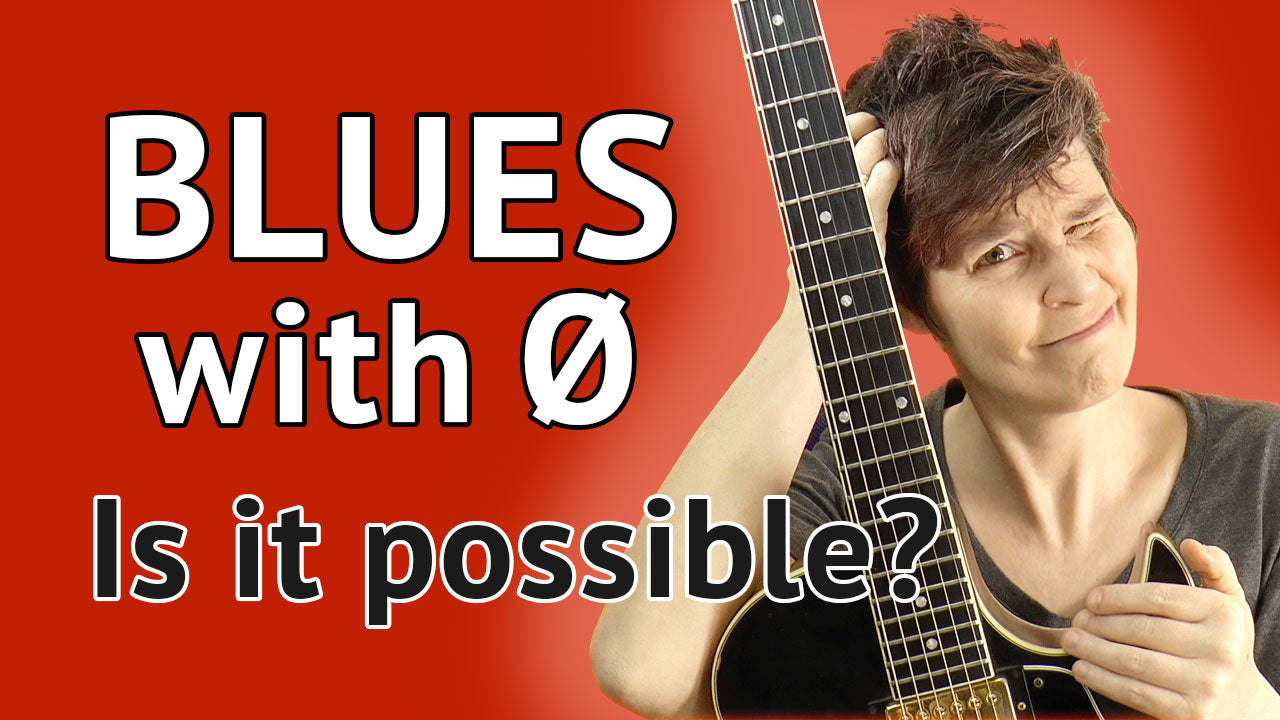 Blues with only Half-Diminished Chords - Is it possible? - Guitar Lesson