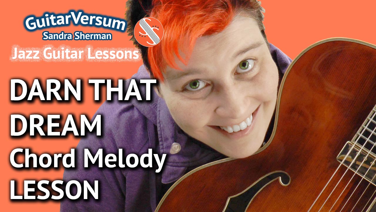 Darn That Dream - Chord Melody Guitar Lesson