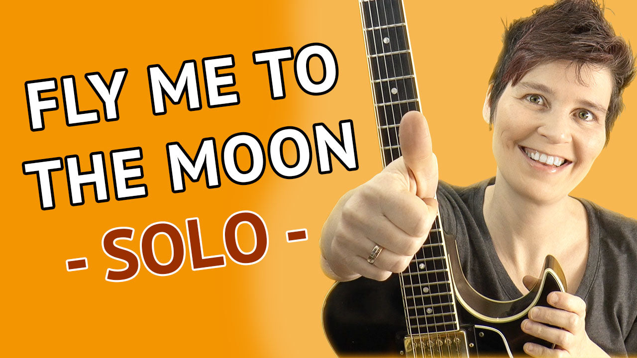 Fly Me To the Moon - Guitar Solo Lesson
