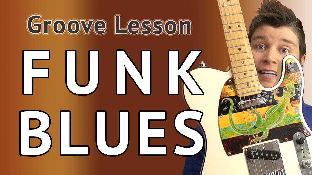 Funk Blues Groove - Guitar Lesson