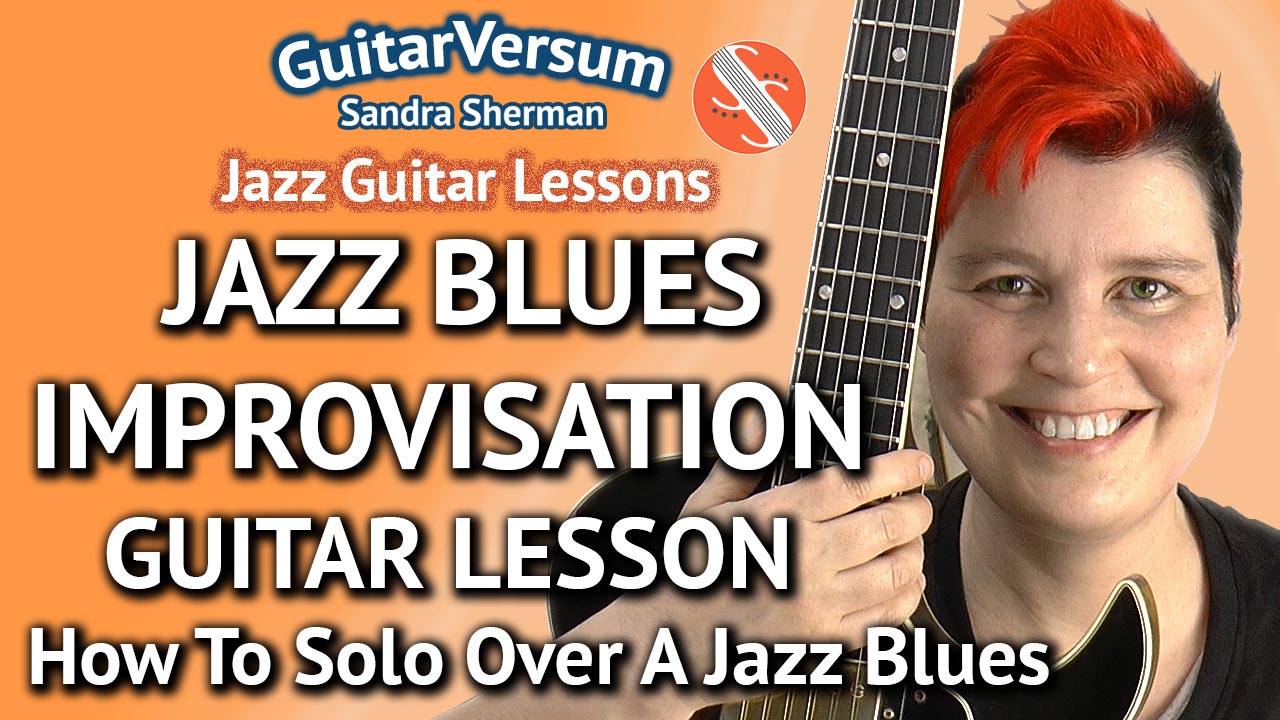 Jazz Blues Improvisation - How to solo over a jazz blues in Bb - Guitar Lesson