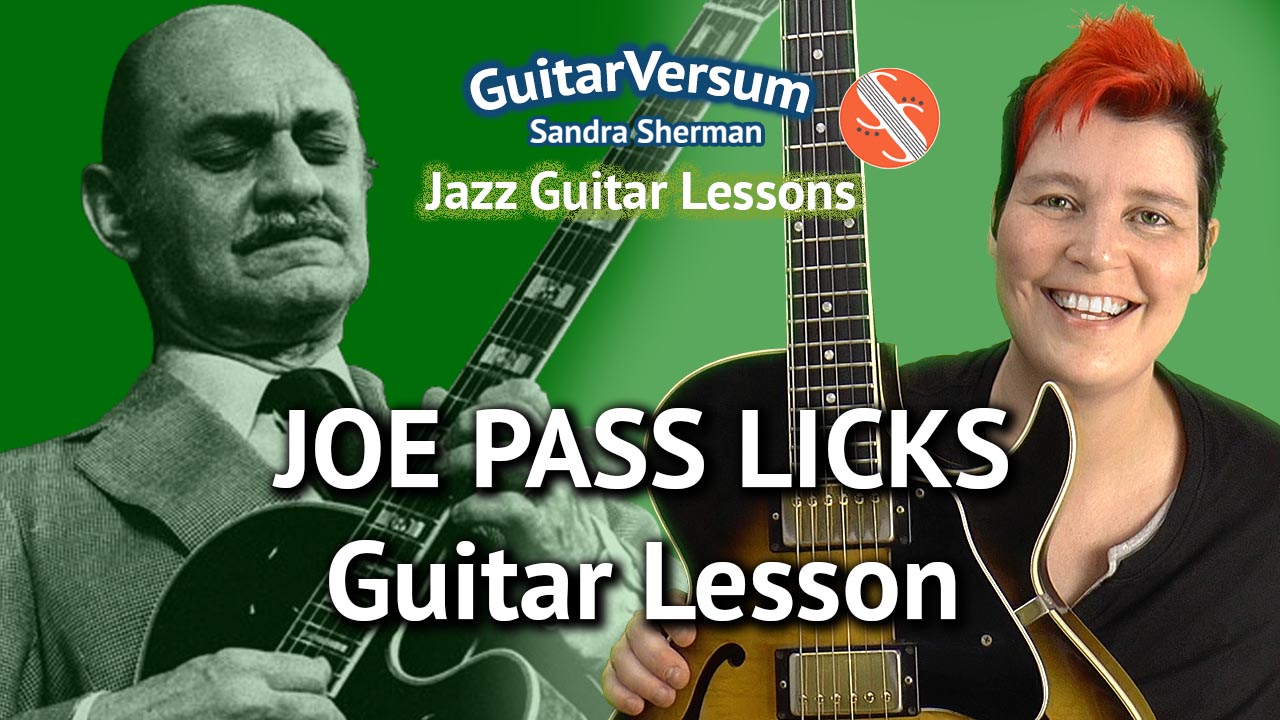 Joe Pass Licks - Guitar Lesson