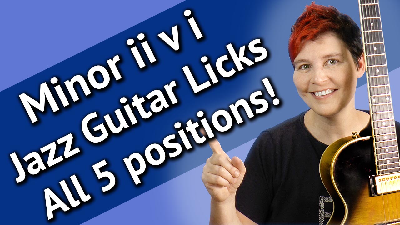 251 Licks Minor - Jazz Guitar Licks all 5 positions - Guitar Lesson