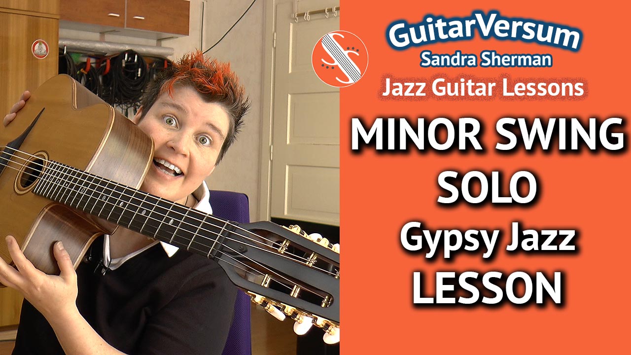 Minor Swing Solo - Guitar Lesson