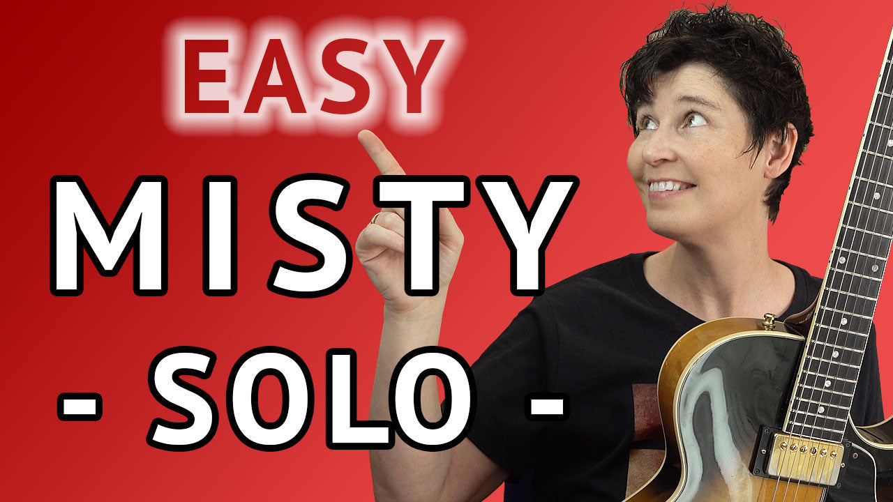 Misty - Easy Solo - Guitar Lesson