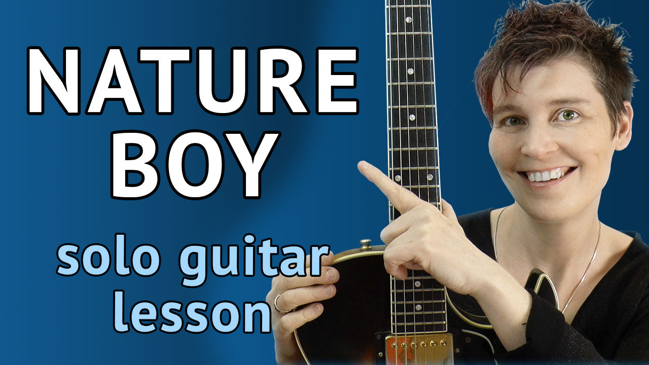 Nature Boy - Solo Guitar Lesson (Chord Melody)