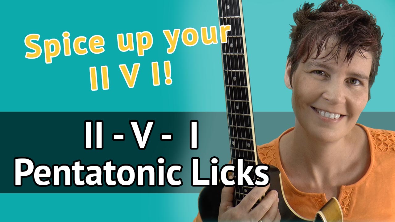 251 Pentatonic Licks - Jazz guitar Lesson