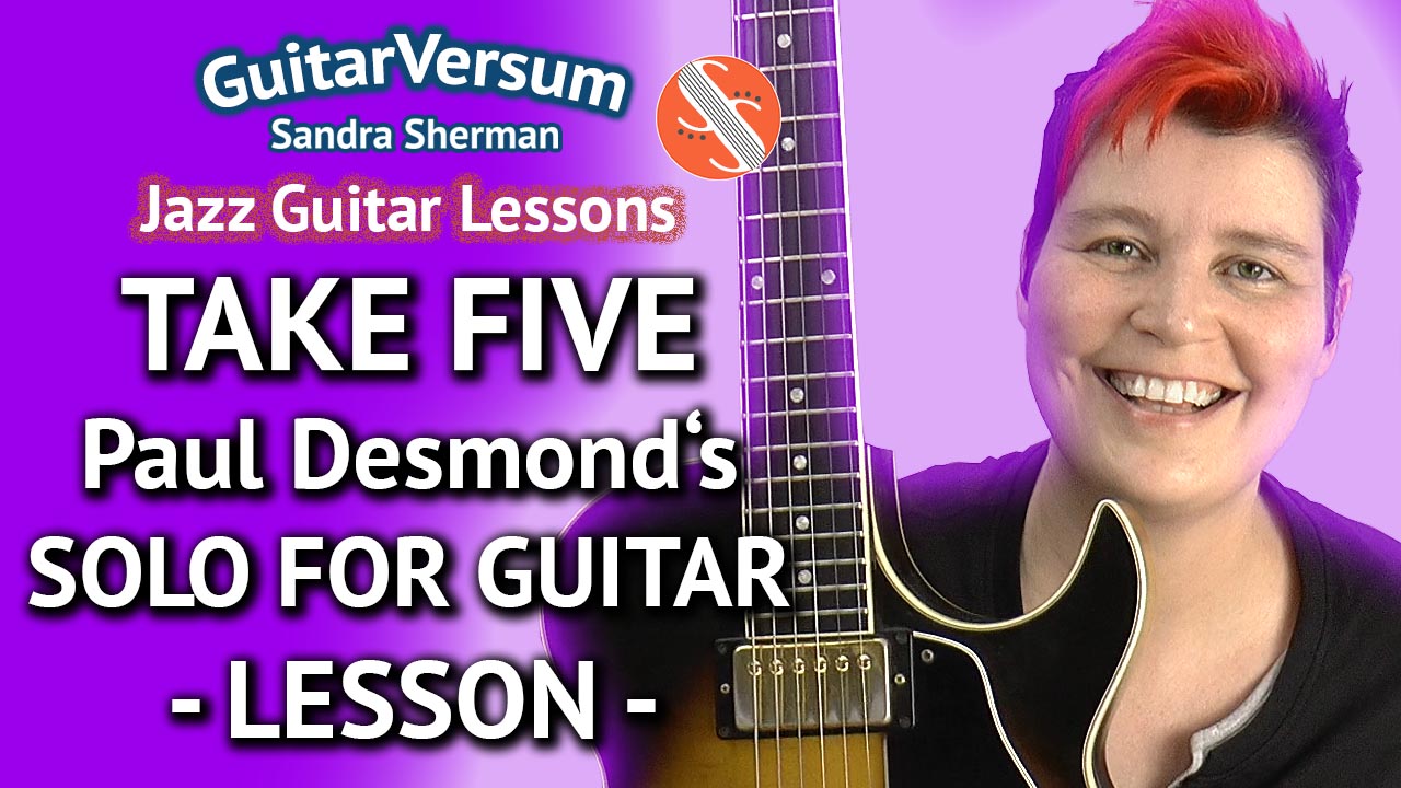 Take Five - Paul Desmond Solo for Guitar