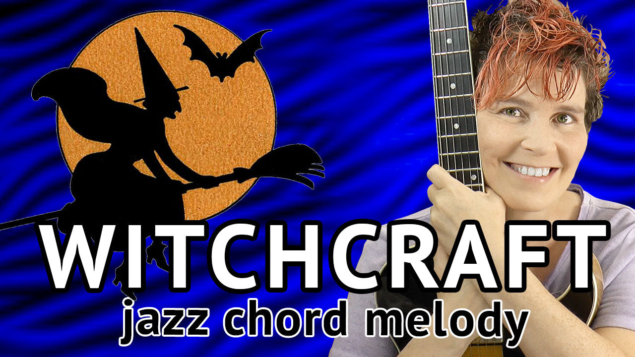 Witchcraft - Jazz Chord Melody GGuitar Lesson
