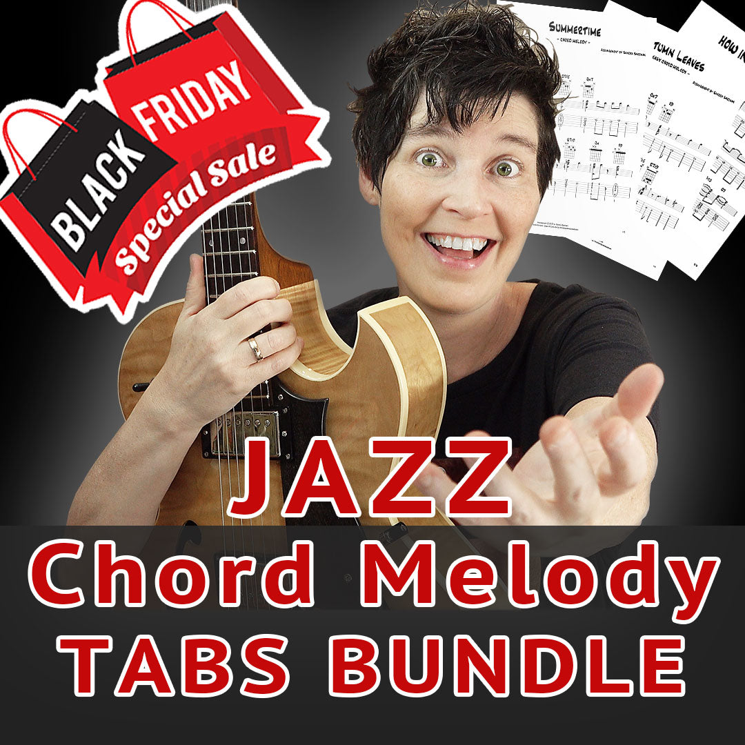 Black Friday Chord Melody Everything - Tabs Only Bundle
