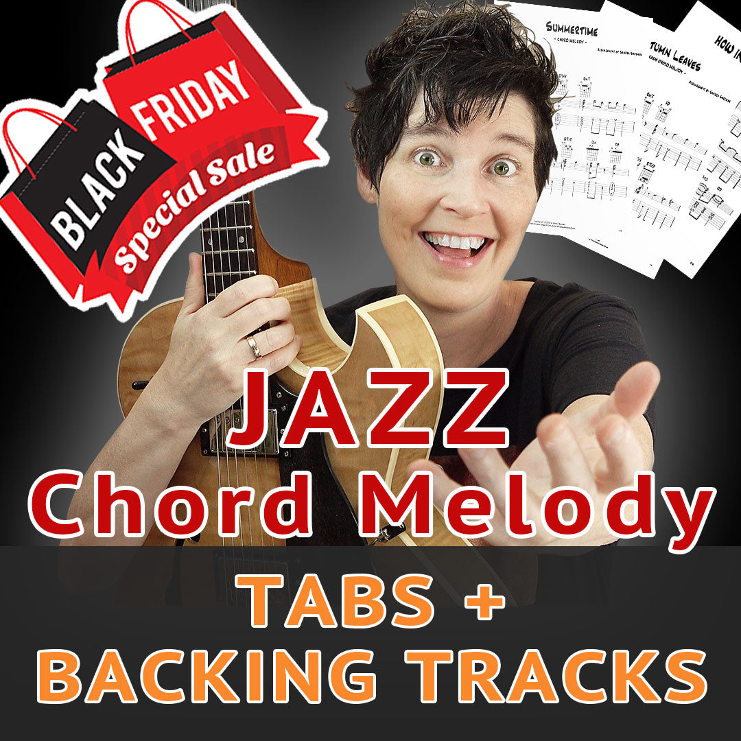 Black Friday Chord Melody Everything Bundle + Backing Tracks