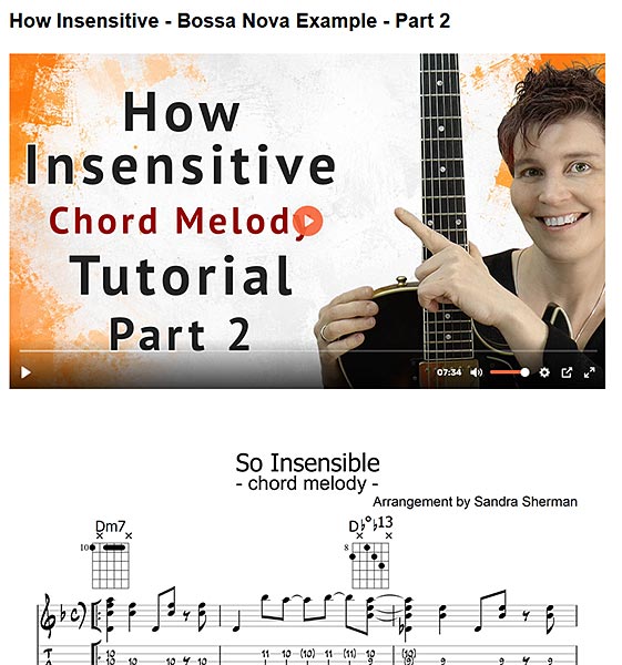 How Insensitive - Lesson Example