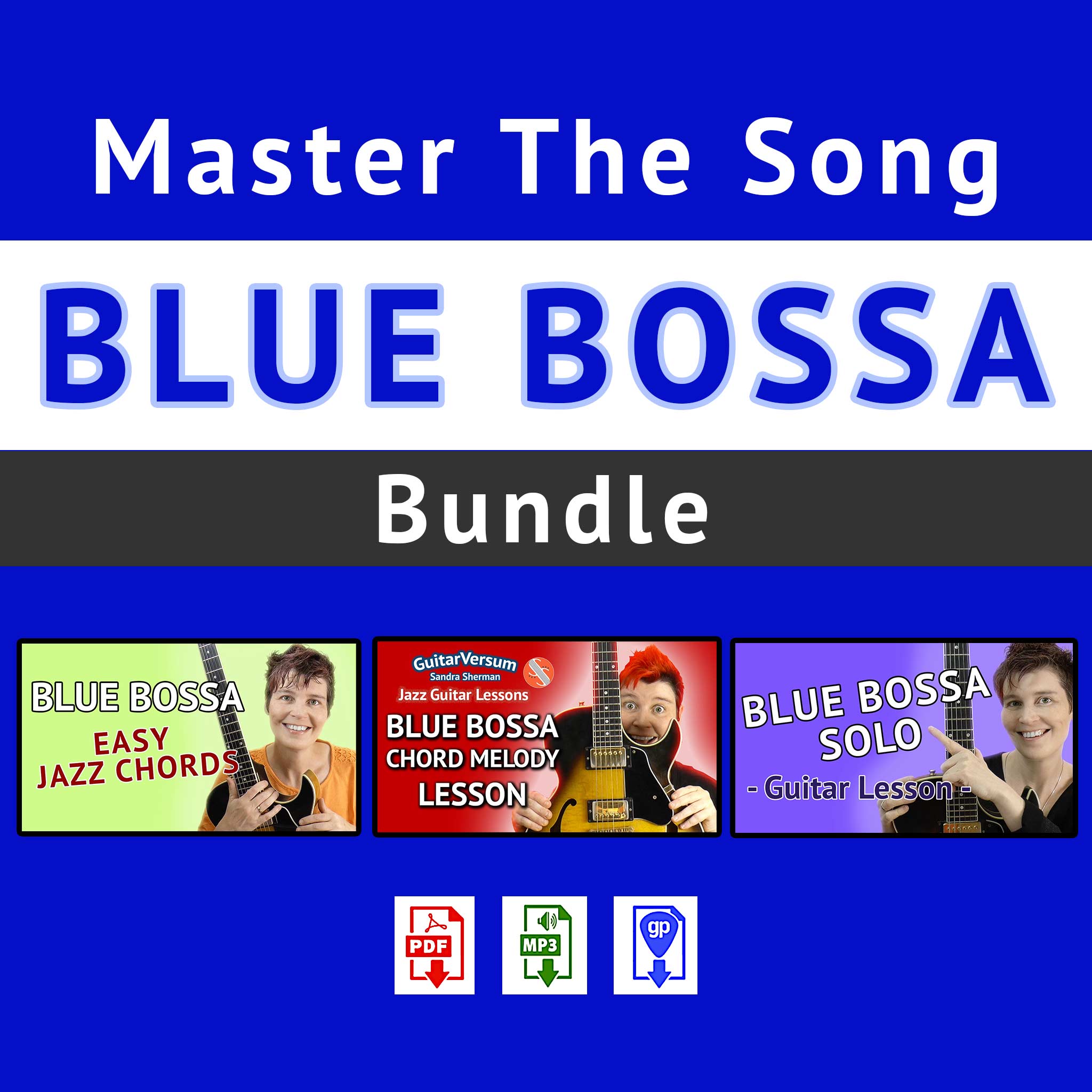 Blue Bossa - Master The Songs - Bundle