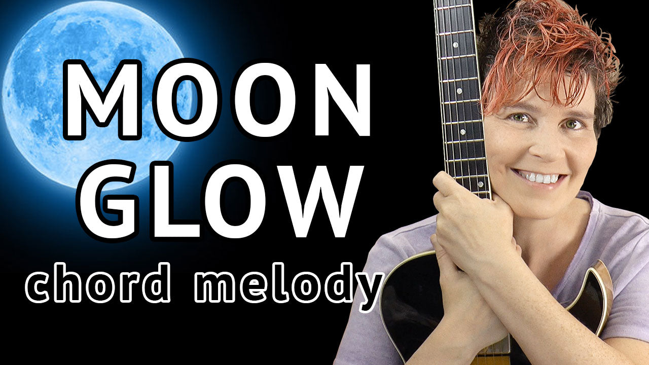 Moonglow chord melody guitar lesson